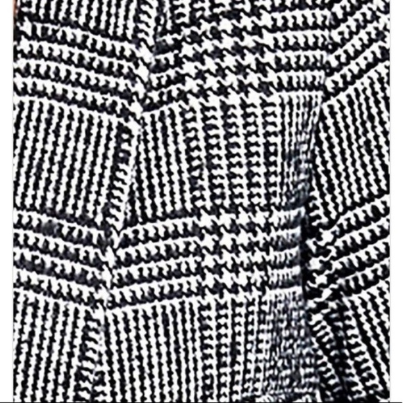 ONE LEFT Hounds Tooth Plaid Tweed Blazer - Picture 5 of 6